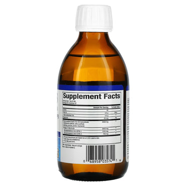 Natural Factors, al Orange, 8 Oz UPC 068958035741 | Hilife Vitamins