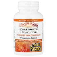 Natural Factors, Theracurmin®, 60 mg, 30 Vegetarian Capsules UPC 068958045436 | Hilife Vitamins