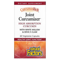 Natural Factors, CurcuminRich, Joint Curcumizer, 60 Capsules UPC 068958045542 | Hilife Vitamins