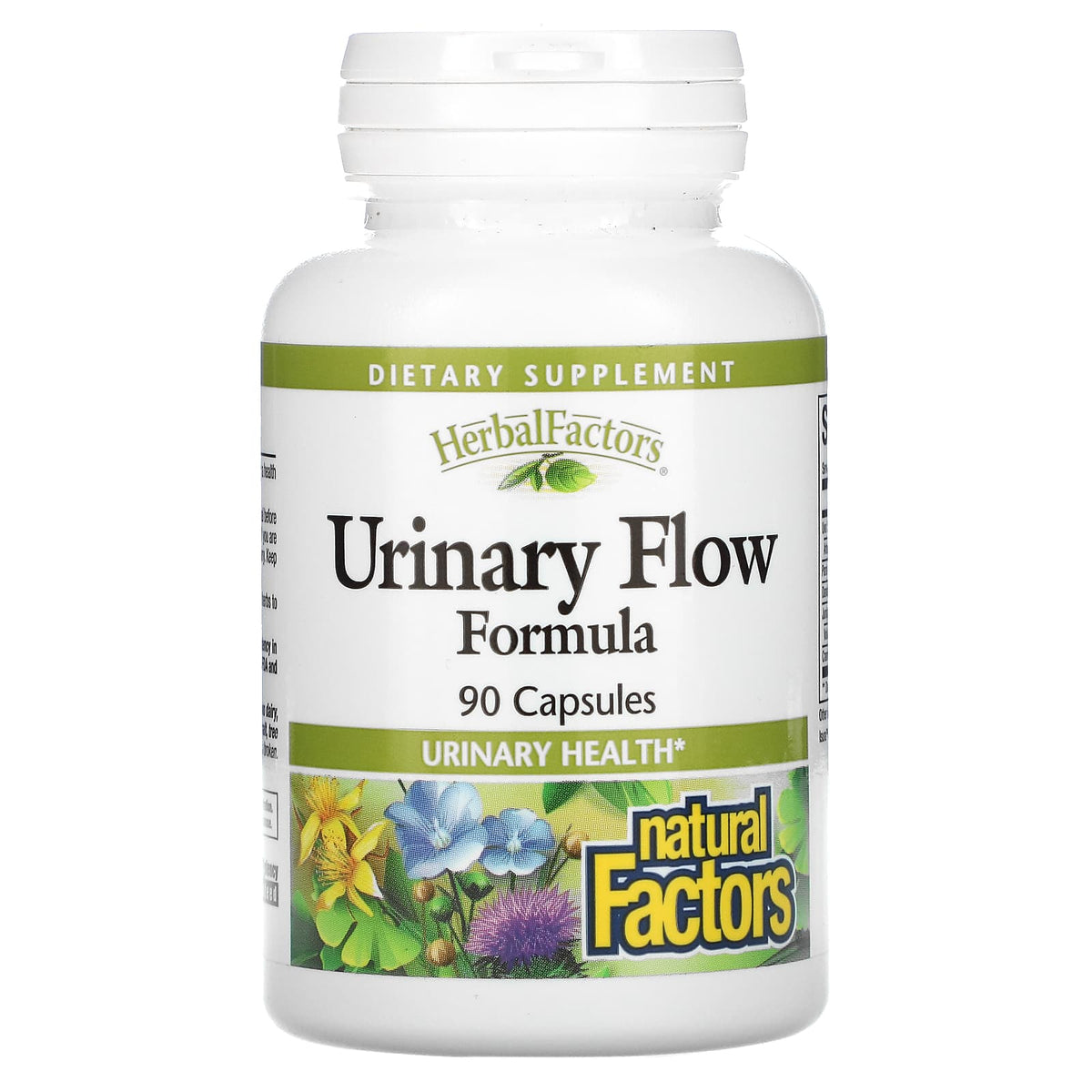 Natural Factors, Urinary Flow Formula, 90 Capsules UPC 068958046303 | Hilife Vitamins