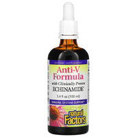 Natural Factors, Anti-V Formula, with Clinically Proven, 3.4 Oz UPC 068958047515 | Hilife Vitamins