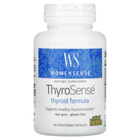 Natural Factors, WomenSense, ThyroSense, Thyroid Formula, 60 Vegetarian Capsules UPC 068958049403 | Hilife Vitamins