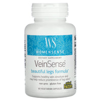 Natural Factors, WomenSense, VeinSense, 60 Capsules UPC 068958049434 | Hilife Vitamins