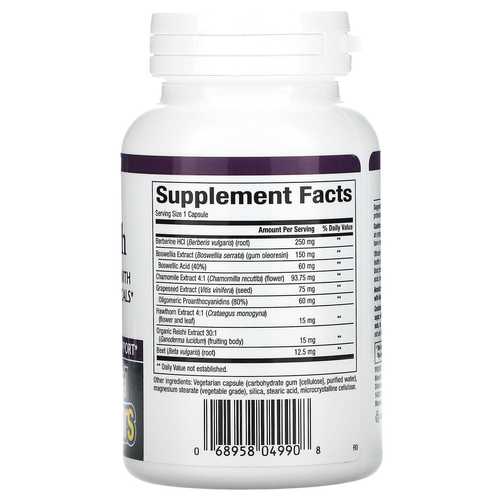 Natural Factors, Ultimate Heart Health, 90 Vegetarian Capsules UPC 068958049908 | Hilife Vitamins
