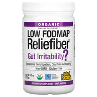 Natural Factors, Organic Low Fodmap Reliefiber, Unflavor, 5.3 oz UPC 068958049915 | Hilife Vitamins