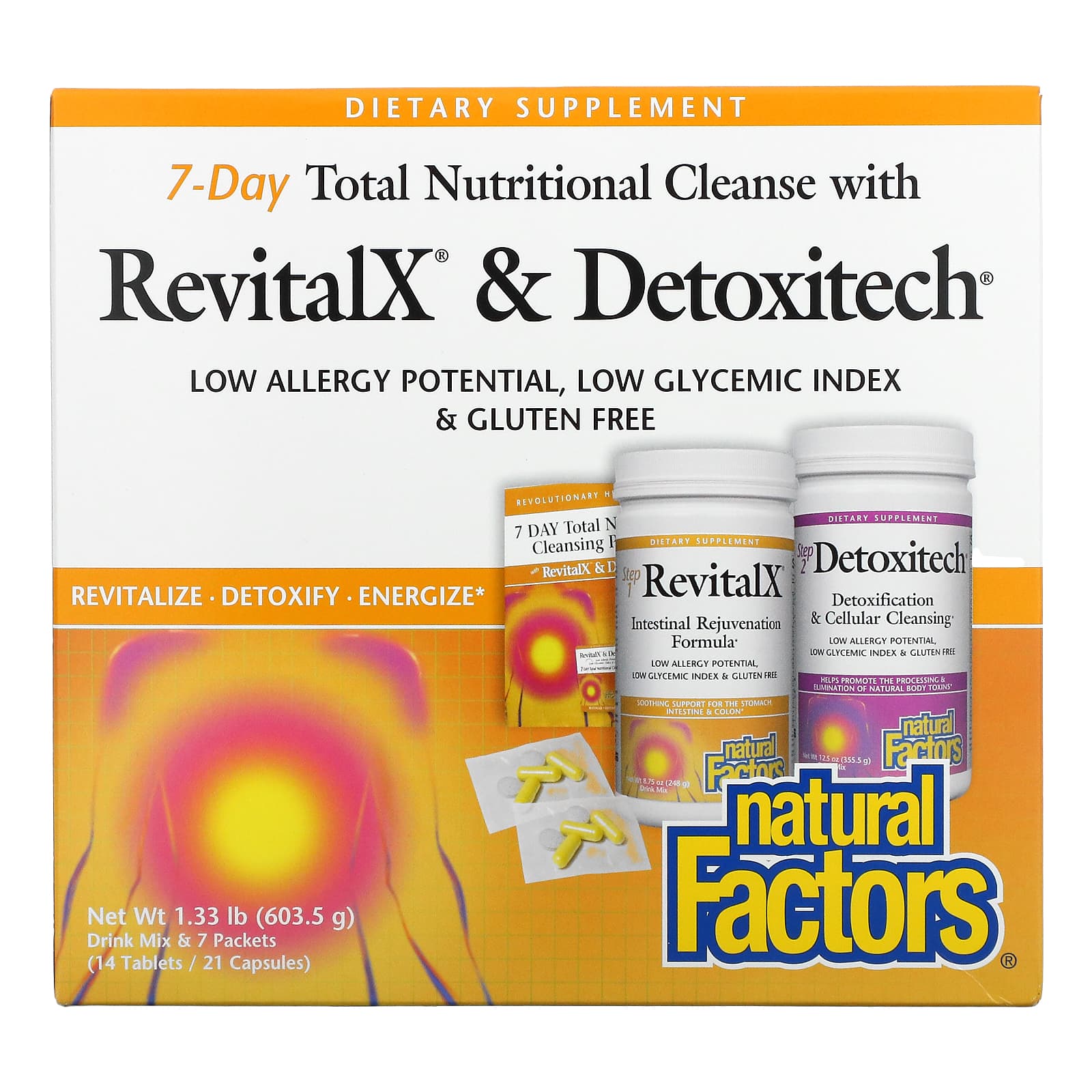Natural Factors, 7-Day Total Nutritional Cleansing with, Kit UPC 068958071558 | Hilife Vitamins