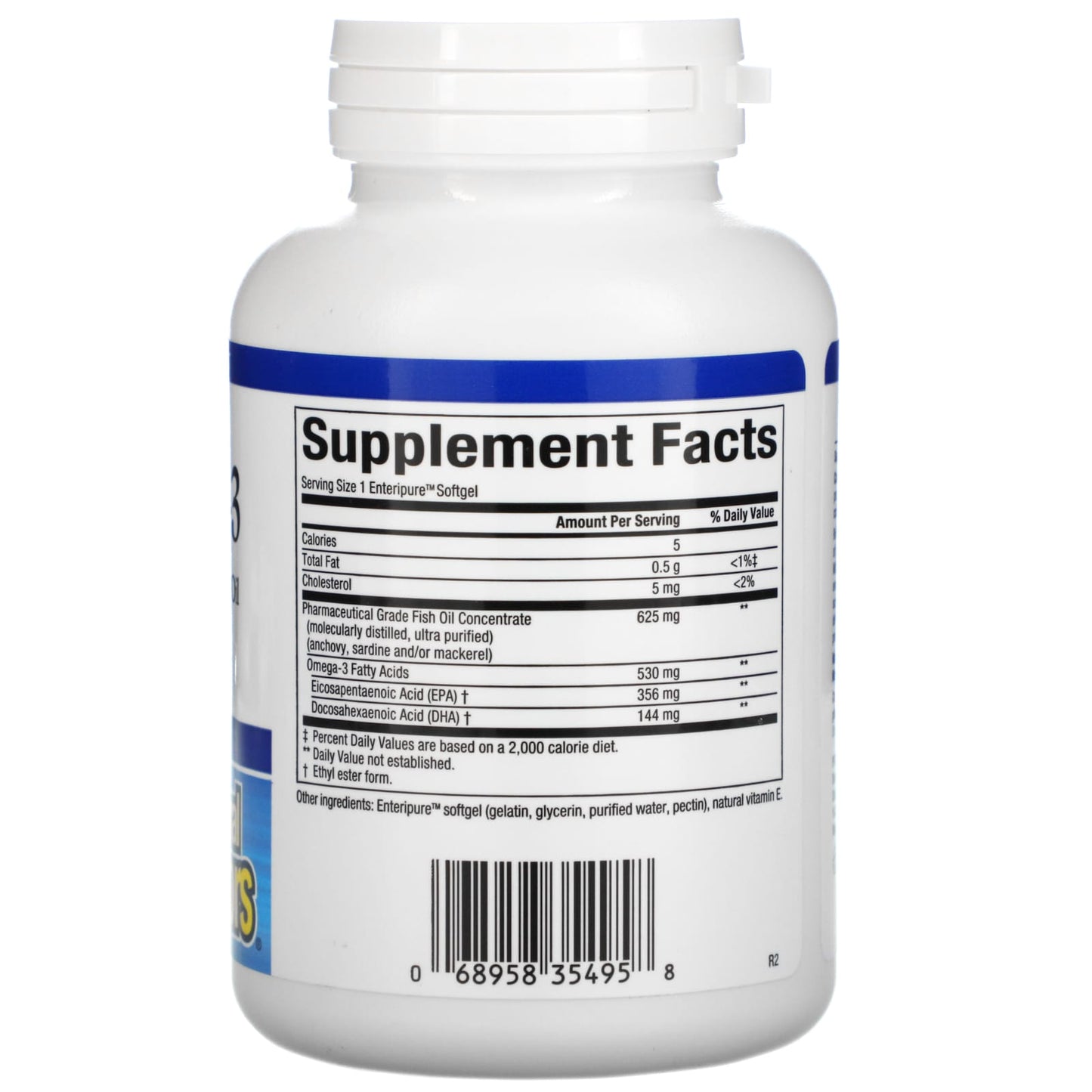 Natural Factors, RxOmega-3 Mini-Gels, 500 mg, 120 Softgels UPC 068958354958 | Hilife Vitamins