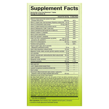 Natural Factors, Whole Earth & Sea Women's 50+ Multivitamin & Mineral, 60 Tablets UPC 068958355016 | Hilife Vitamins