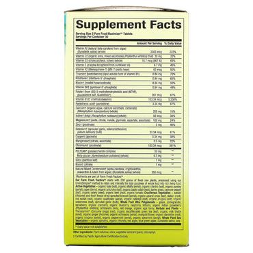 Natural Factors, Whole Earth & Sea Bone Structure Multivitamin & Mineral Description, 60 Tablets UPC 068958355054