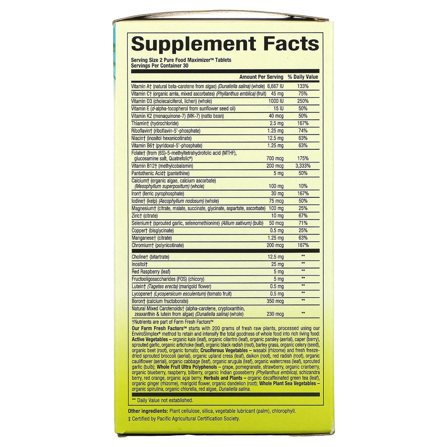 Natural Factors, Whole Earth & Sea Women's Prenatal Multivitamin & Mineral, 60 Tablets UPC 068958355177 | Hilife Vitamins