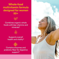 Natural Factors, Whole Earth & Sea®, Women’s 50+ Multi, Once A Day, 60 Vegetarian Capsules UPC 068958355689 | Hilife Vitamins