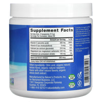 Natural Vitality, Calm Plus Calcium RASP/LEM, 8 OZ UPC 183405043558 | HiLife Vitamins