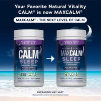 Natural Vitality, MaxCalm®, Sleep Drink Mix, Wildberry Flavor, 6 oz (170 g) powder UPC 875534002260 | Hilife Vitamins