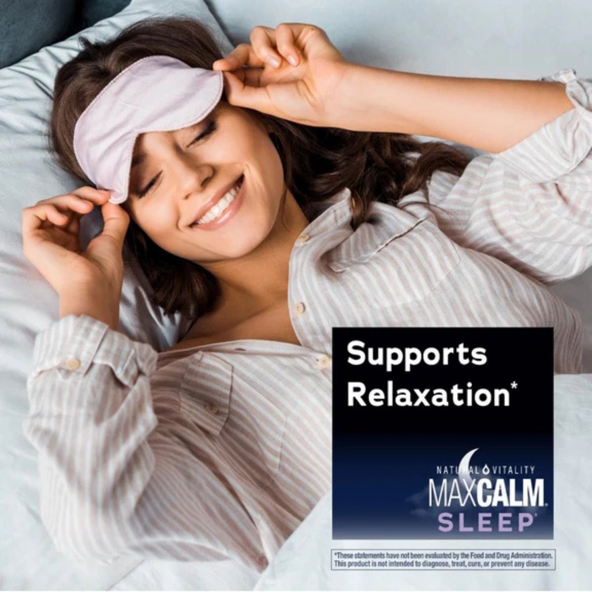 Natural Vitality, MaxCalm®, Sleep Drink Mix, Wildberry Flavor, 6 oz (170 g) powder UPC 875534002260 | Hilife Vitamins