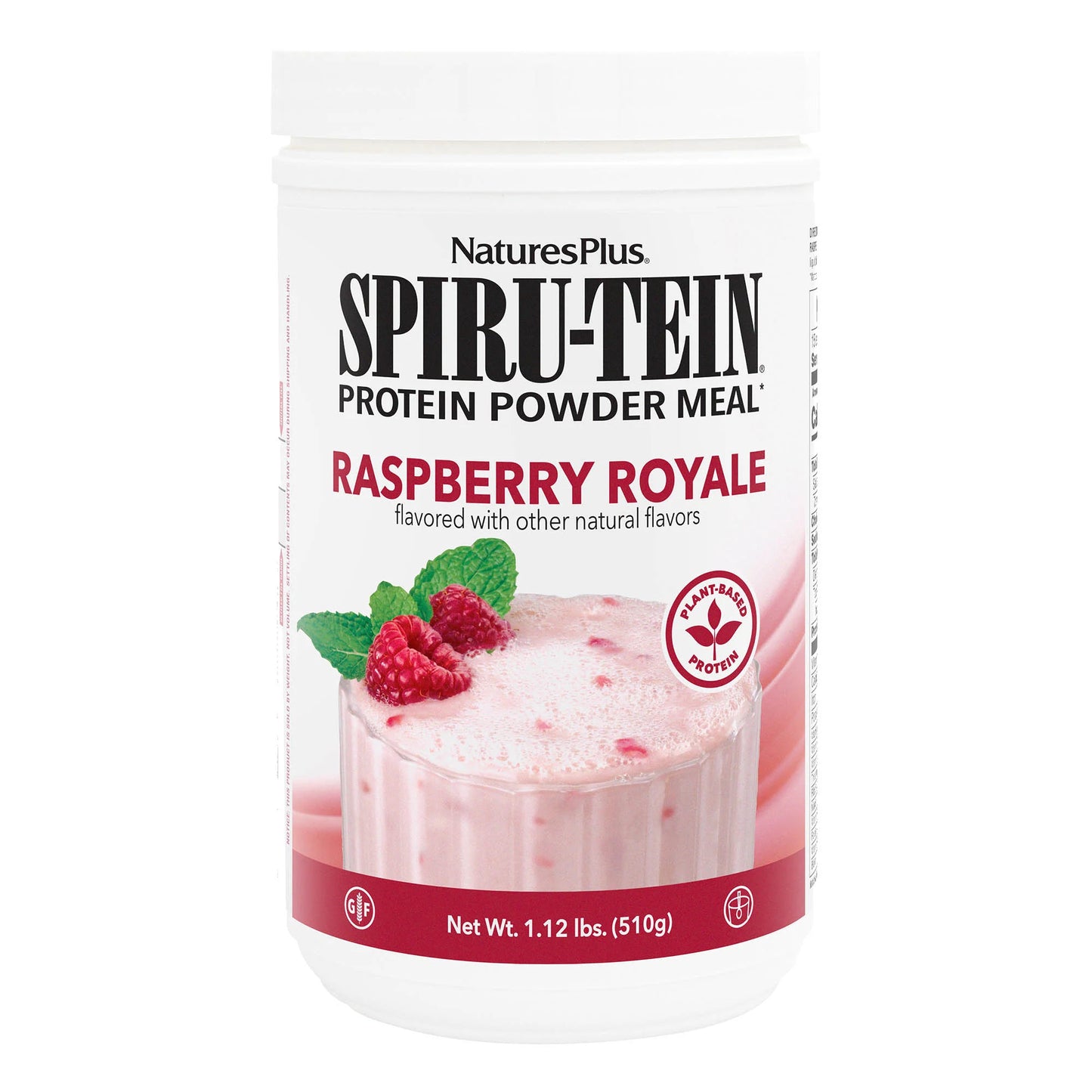 Nature's Plus, Spirutein Raspberry Royale, 1.12 Lbs UPC 097467459212 | Hilife Vitamins