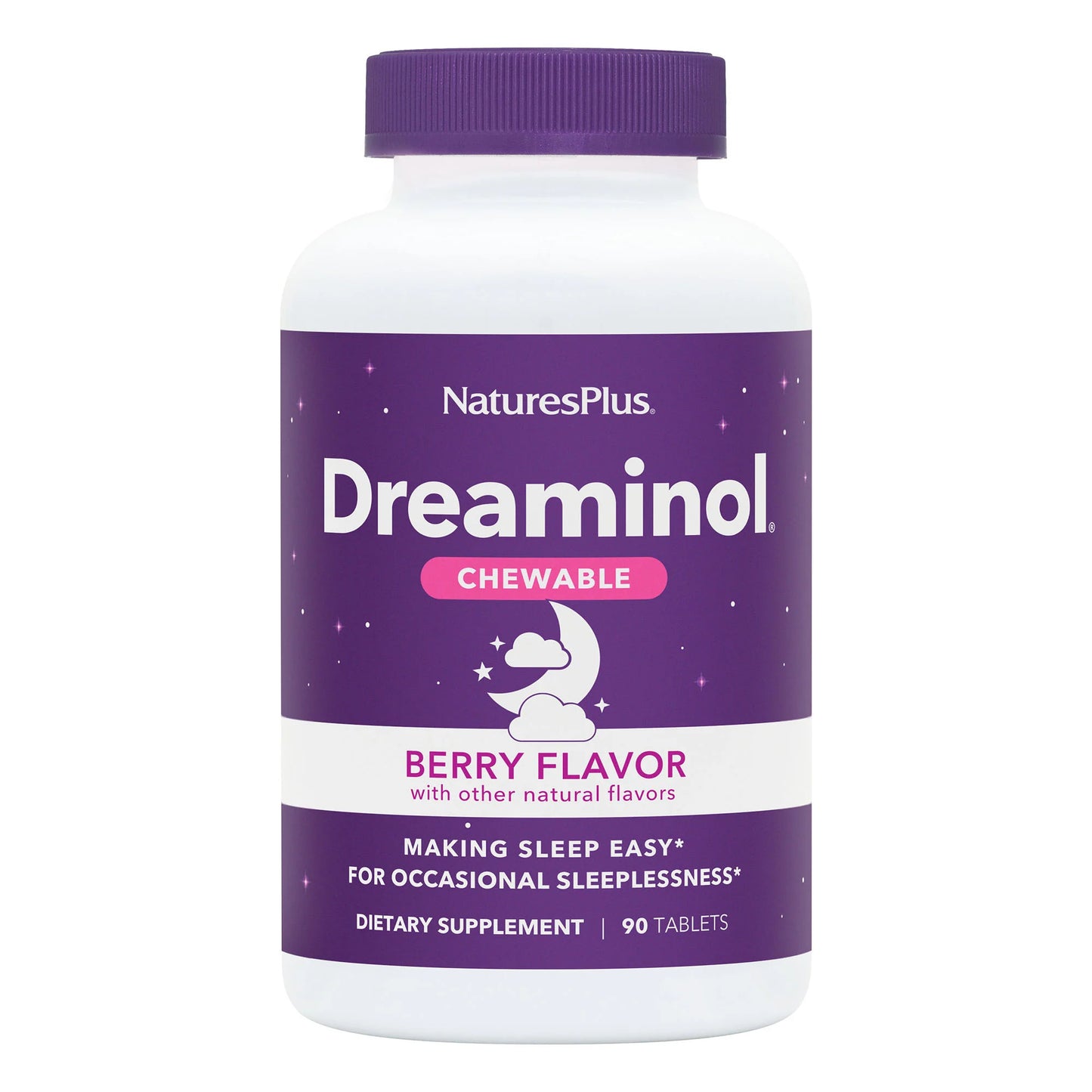 Nature's Plus, Dreaminol®, Chewable, Berry Flavor, 90 Tablets UPC 097467475922 | Hilife Vitamins