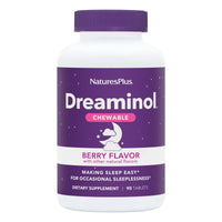 Nature's Plus, Dreaminol®, Chewable, Berry Flavor, 90 Tablets UPC 097467475922 | Hilife Vitamins