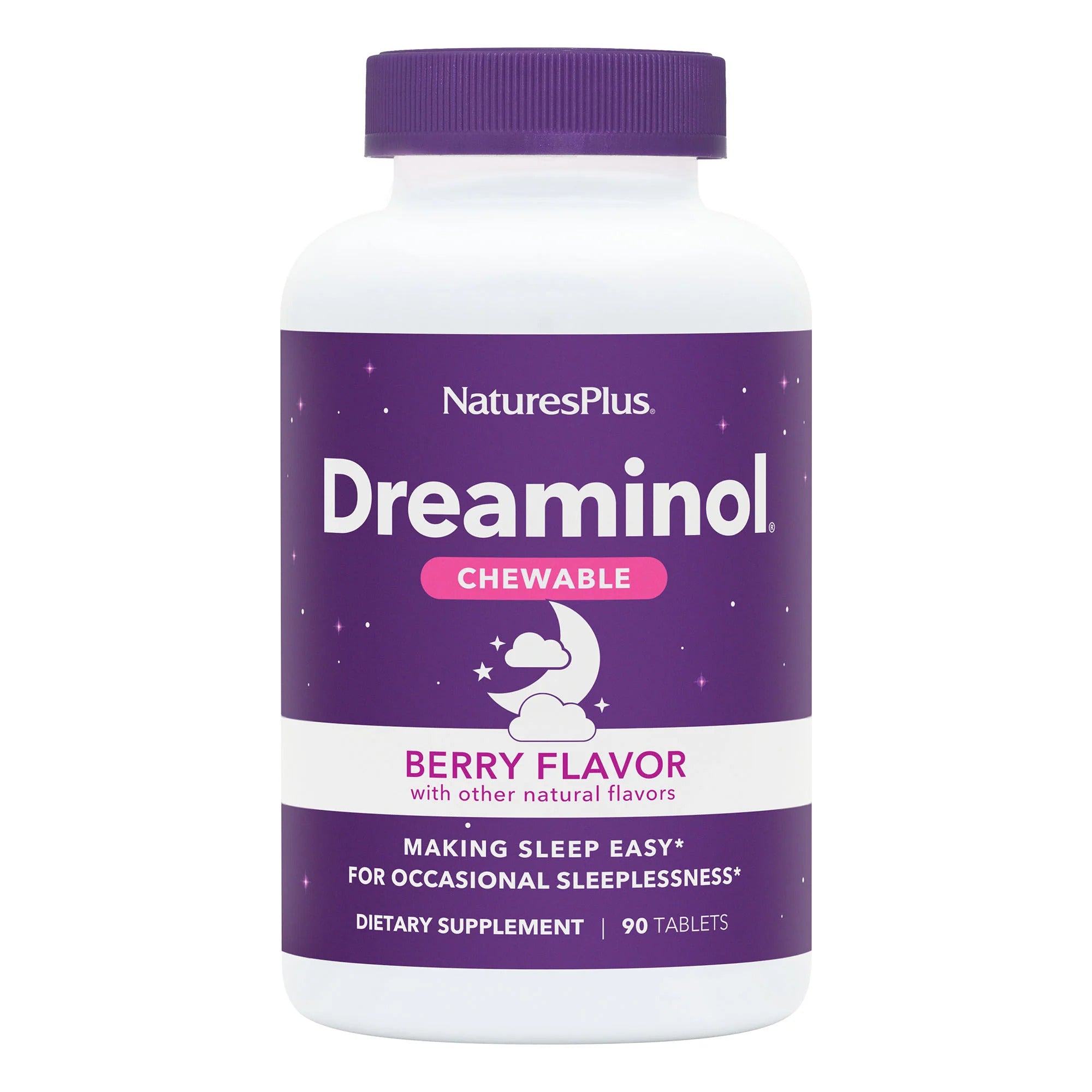 Nature's Plus, Dreaminol®, Chewable, Berry Flavor, 90 Tablets UPC 097467475922 | Hilife Vitamins