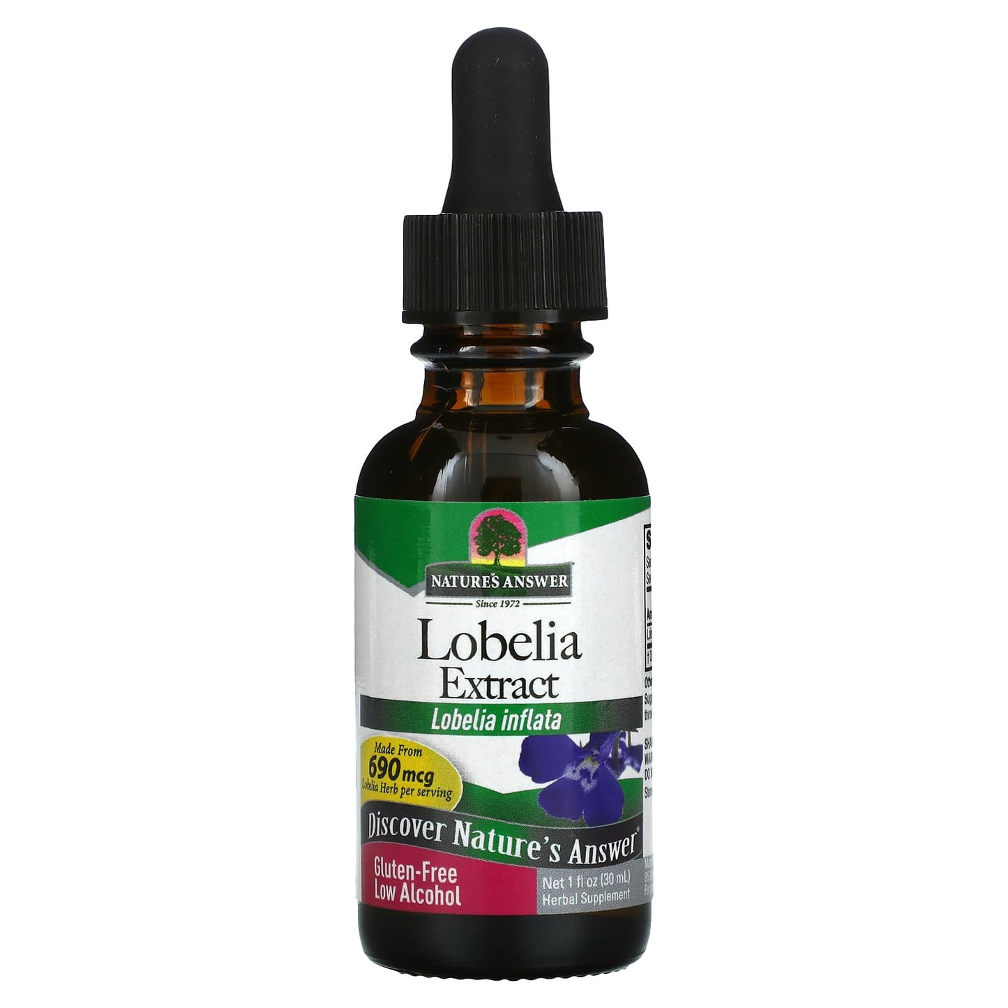 Nature’s Answer, Lobelia Inflata Herb Extract, 1 Oz UPC 083000003882 | Hilife Vitamins