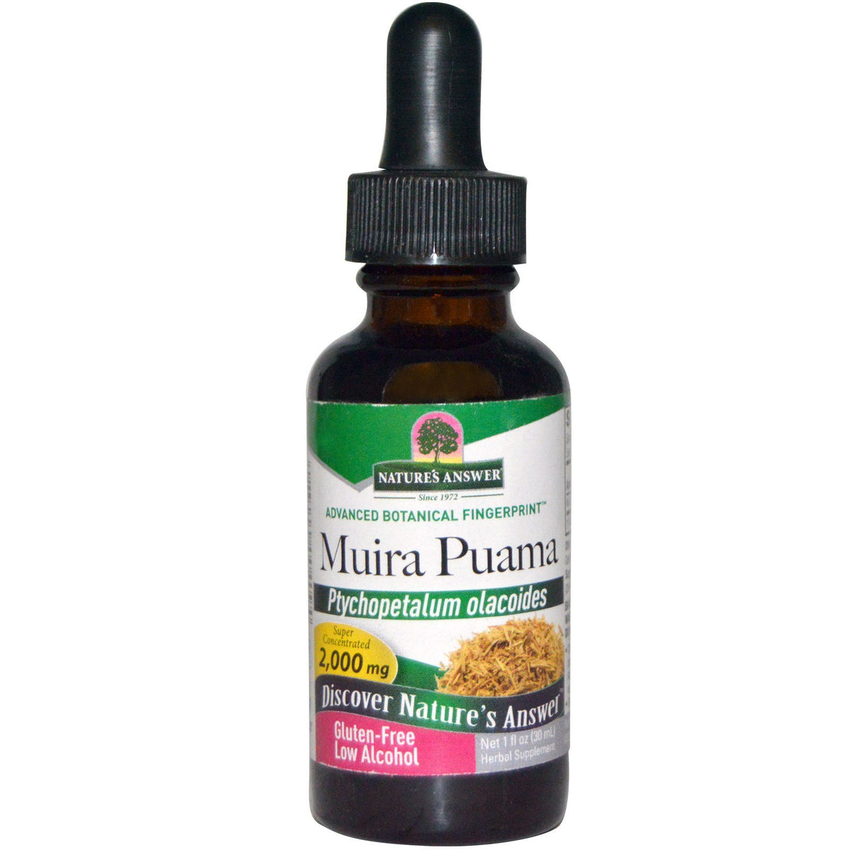 Nature’s Answer, Muira-Puama Root Extract, 1 Oz UPC 083000004094 | Hilife Vitamins