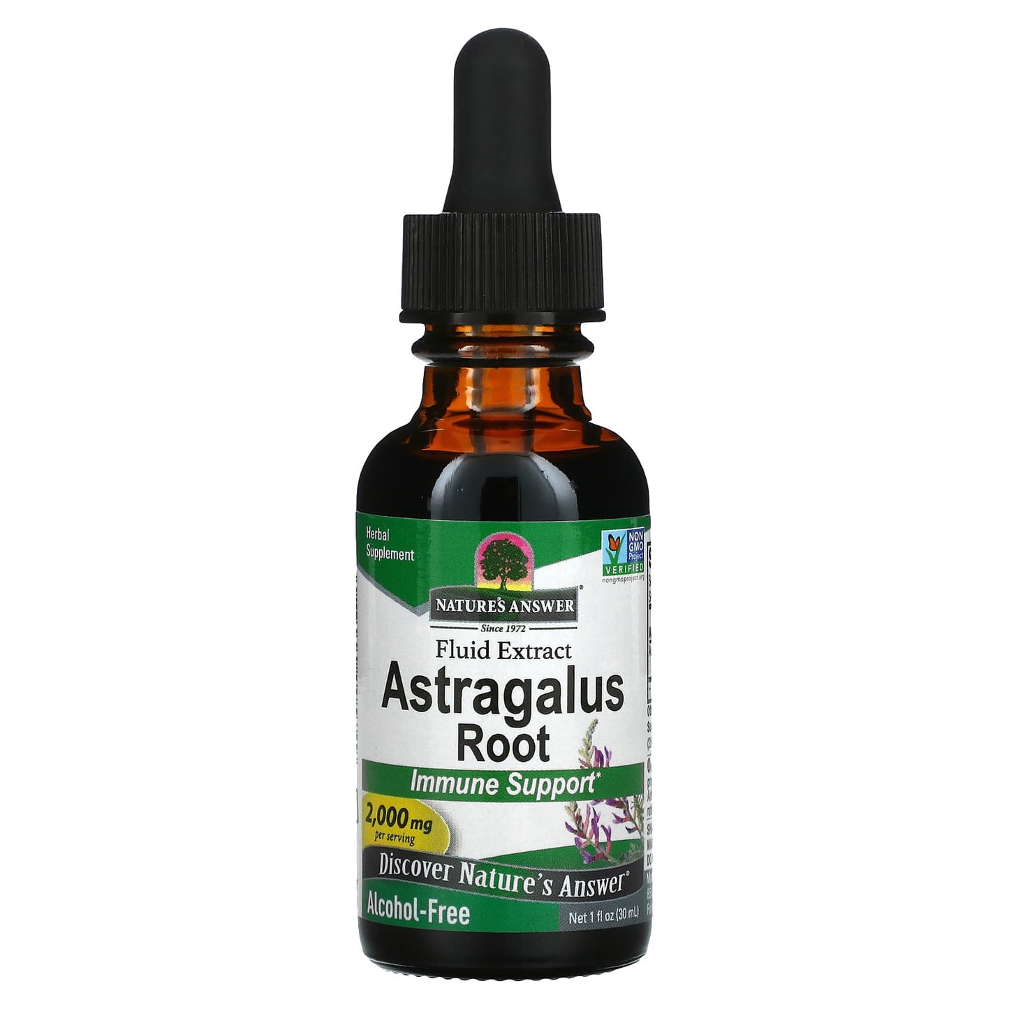 Nature’s Answer, Astragalus Alcohol Free Extract, 1 Oz UPC 083000005749 | Hilife Vitamins
