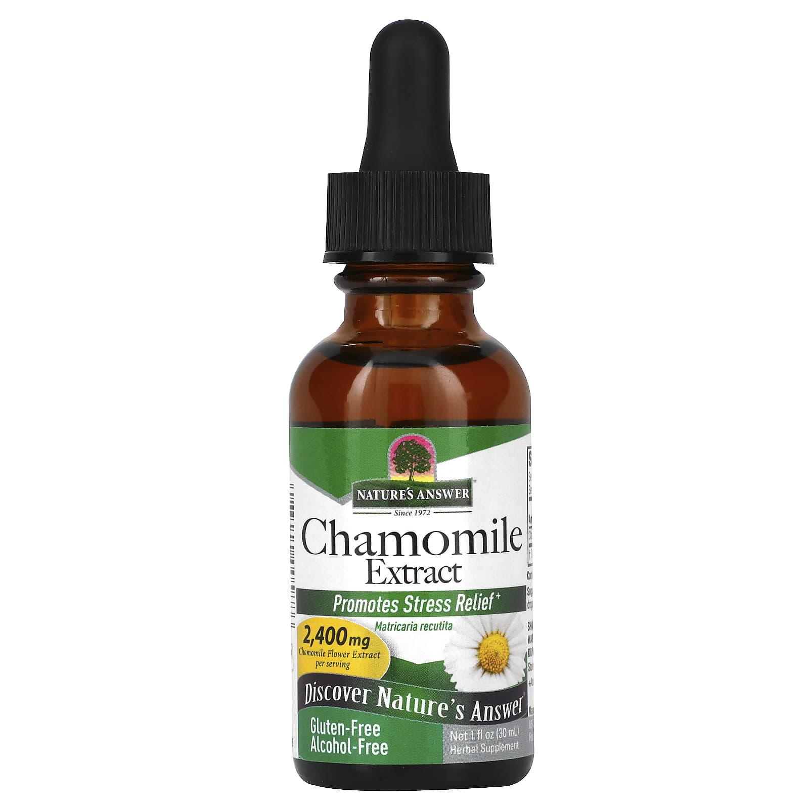 Nature’s Answer, Chamomile Flowers Alcohol Free Extract, 1 Oz UPC 083000005886 | Hilife Vitamins