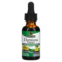 Nature’s Answer, Damiana Leaves Alcohol Free Extract, 1 Oz UPC 083000006029 | Hilife Vitamins