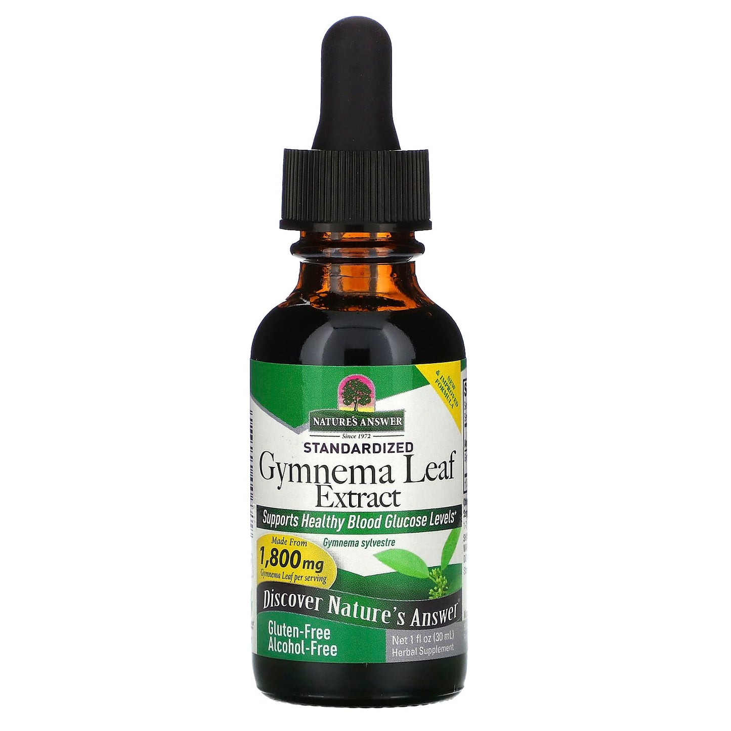 Nature’s Answer, Gymnema Leaf Extract Alcohol Free, 1 Oz Liquid UPC 083000006319 | Hilife Vitamins