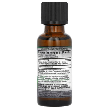 Nature’s Answer, Oil Of Oregano, 1 Oz UPC 083000006517 | Hilife Vitamins