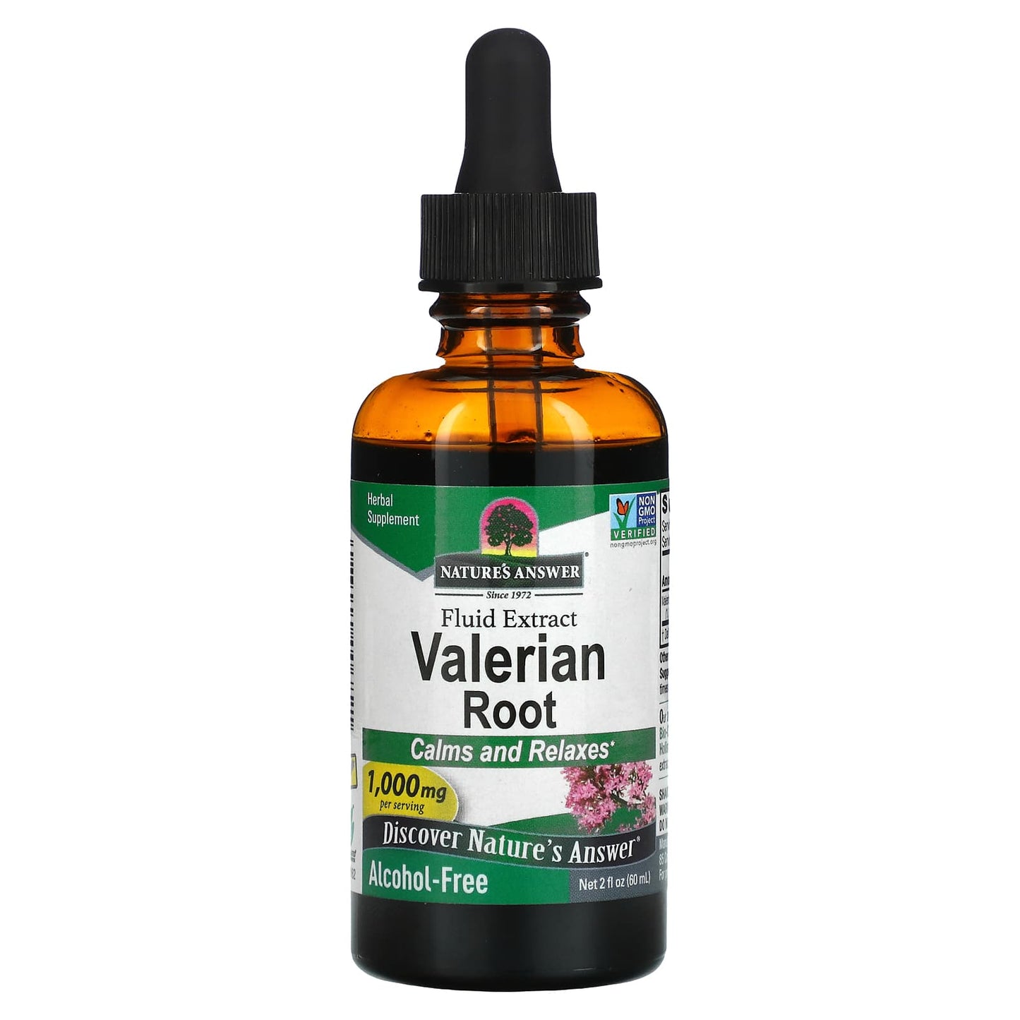 Nature’s Answer, Valerian Root Alcohol Free Extract, 2 Oz UPC 083000006821 | Hilife Vitamins
