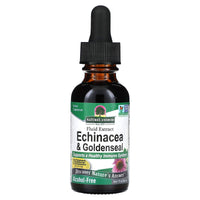 Nature’s Answer, Echinacea-Goldenseal Alcohol Free Extract, 1 Oz UPC 083000007590 | Hilife Vitamins
