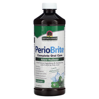 Nature’s Answer, Periobrite Mouthwash Alcohol-Free Cool Mint, 16 Oz Liquid UPC 083000016431 | Hilife Vitamins