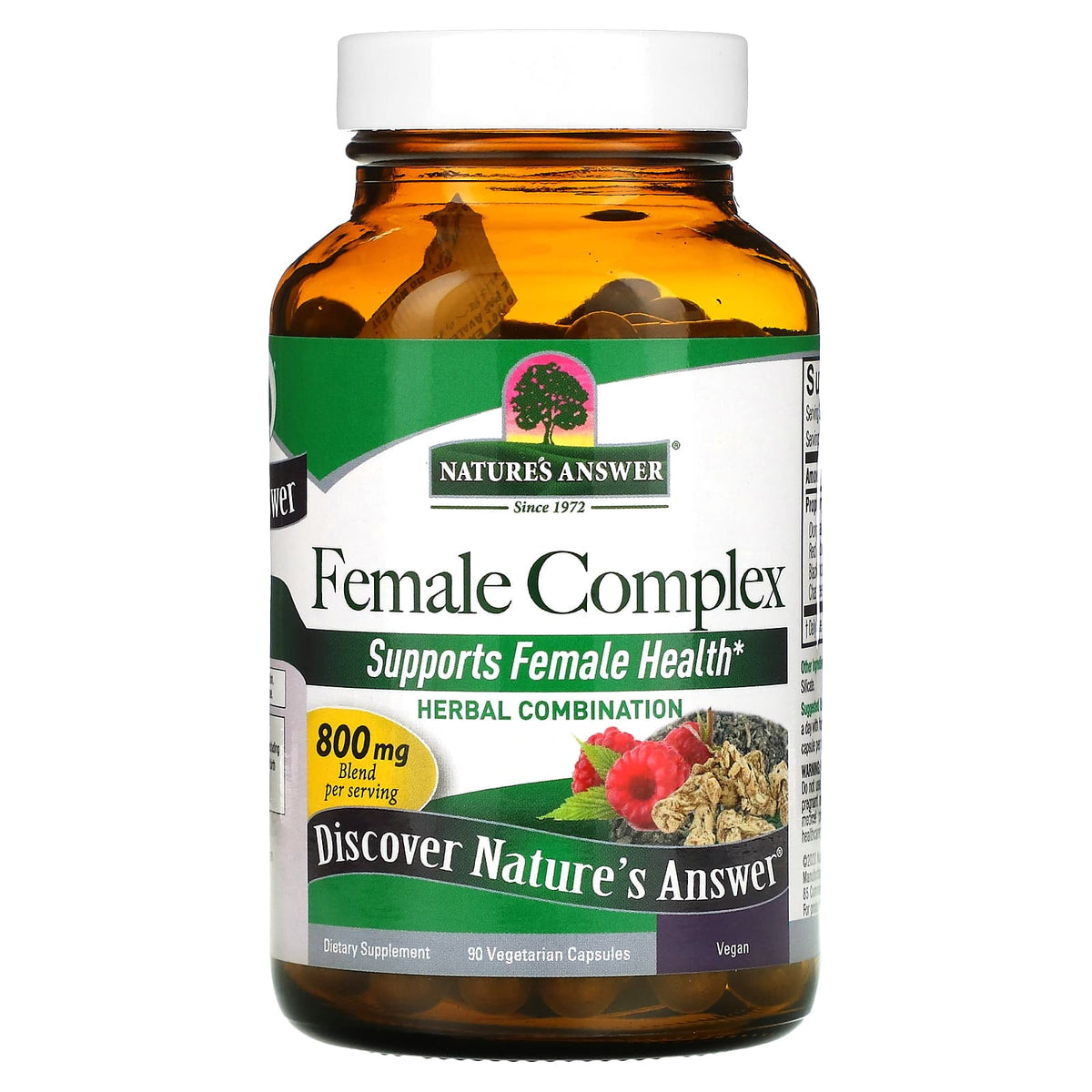 Nature’s Answer, Female Complex, 90 Capsules UPC 083000160325 | Hilife Vitamins