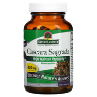 Nature’s Answer, Cascara Sagrada Bark, 90 Capsules UPC 083000161421 | Hilife Vitamins
