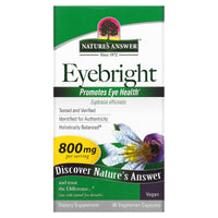 Nature’s Answer, Eyebright Herb, 90 90 CAP UPC 083000162107 | Hilife Vitamins