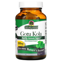 Nature’s Answer, Gotu-Kola Herb, 90 Capsules UPC 083000162626 | Hilife Vitamins