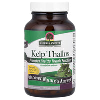 Nature’s Answer, Kelp Thallus, 100 Capsules UPC 083000162909 | Hilife Vitamins
