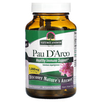 Nature’s Answer, Pau D'Arco Inner Bark, 90 Capsules UPC 083000163104 | Hilife Vitamins