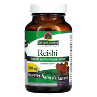 Nature’s Answer, Reishi Mushroom Mycelia, 90 Capsules UPC 083000163227 | Hilife Vitamins
