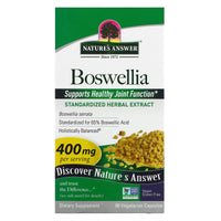 Nature’s Answer, Boswellia, 400 mg, 90 Vegetarian Capsules UPC 083000163661 | Hilife Vitamins