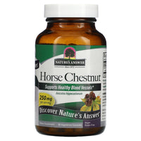 Nature’s Answer, Horsechestnut Seed Standardized, 90 Capsules UPC 083000164033 | Hilife Vitamins