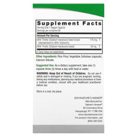 Nature’s Answer, Milk Thistle Seed Standardized, 60 Capsules UPC 083000164156 | Hilife Vitamins