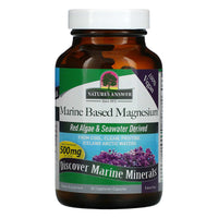 Nature's Answer, Marine Based Magnesium, 250 mg, 90 Vegetarian Capsules UPC 083000164620 | Hilife Vitamins