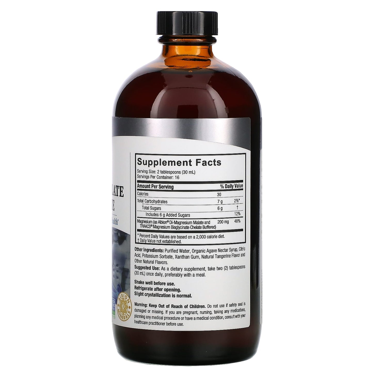 Nature’s Answer, Liquid Magnesium Glycinate, 16 Oz UPC 083000261732 | Hilife Vitamins
