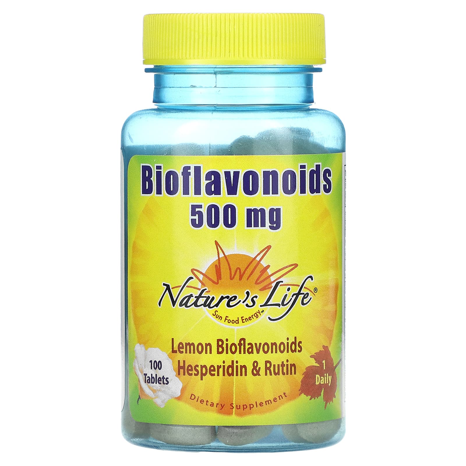 Nature’s Life, Bioflavonoids, 500 mg, 100 Tablets UPC 040647001510 | HiLife Vitamins