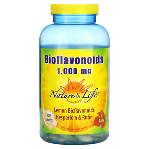 Nature’s Life, Bioflavonoids, 1,000 mg, 250 Tablets - 040647001558 | Hilife Vitamins