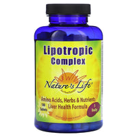 Nature’s Life, Lipotropic Complex, 180 Tablets - 040647002432 | Hilife Vitamins