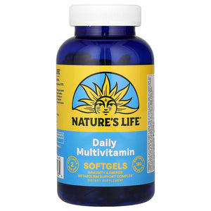 Nature’s Life, Soft Gelatin Multiple, 180 Softgels - 040647003934 | Hilife Vitamins