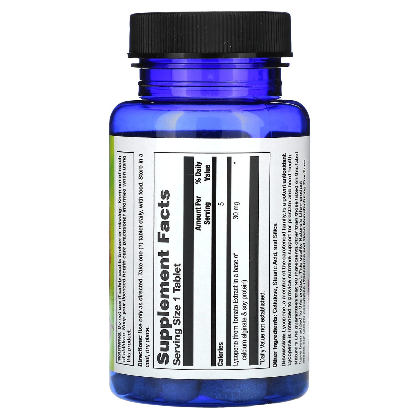 Nature’s Life, Lycopene 30mg, 30 Tablets UPC 040647006928 | HiLife Vitamins