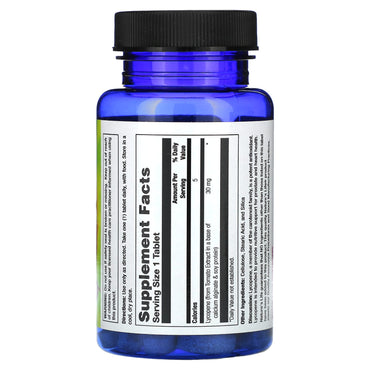 Nature’s Life, Lycopene 30mg, 30 Tablets UPC 040647006928 | HiLife Vitamins